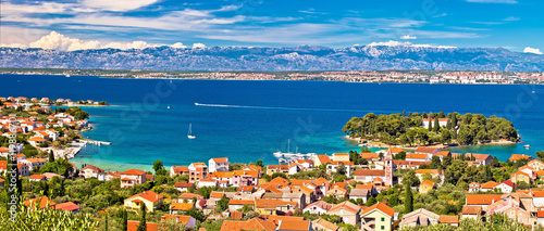 Island of Ugljan waterfront panoramic view photo