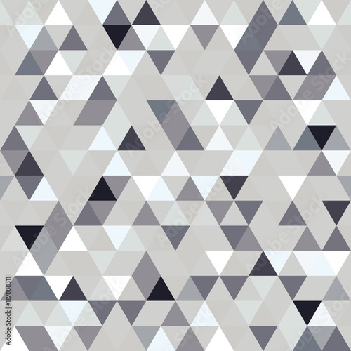 Seamless Pattern of geometric shapes