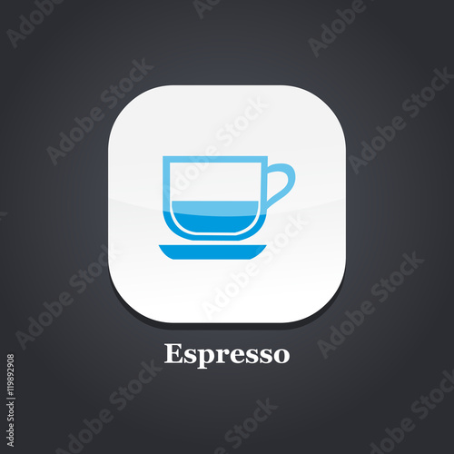 espresso blue icon