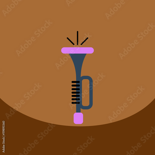flat vector icon design collection musical instrument