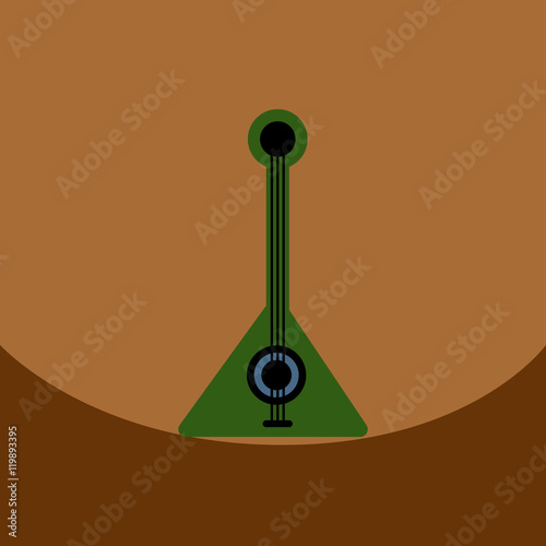 flat vector icon design collection musical instrument