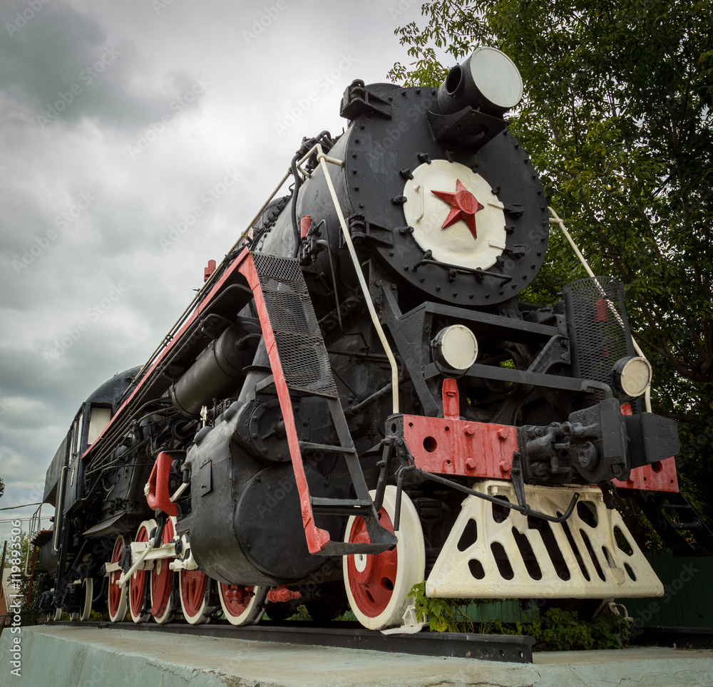 Obraz premium historic steam train