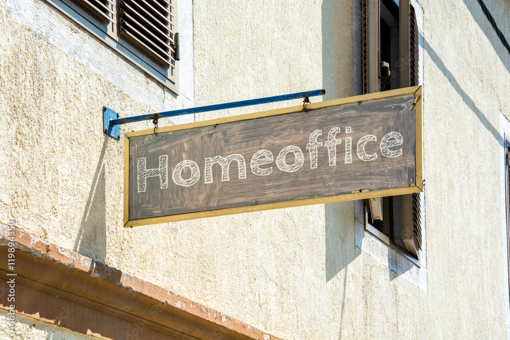 Schild 116 - Homeoffice