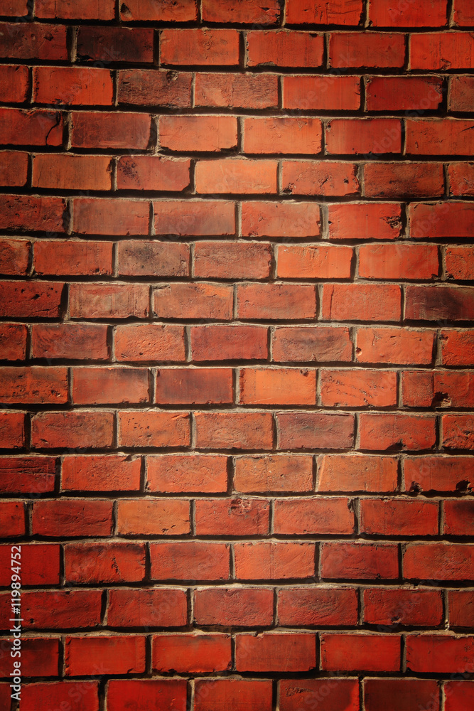 Obraz premium Brick wall architectural background texture