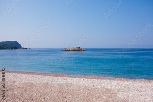 Montenegro seashore beach © oksix