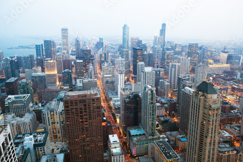 Chicago financial distict. © Oleg Podzorov