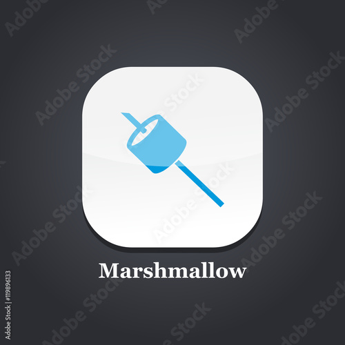 mashmallow blue icon