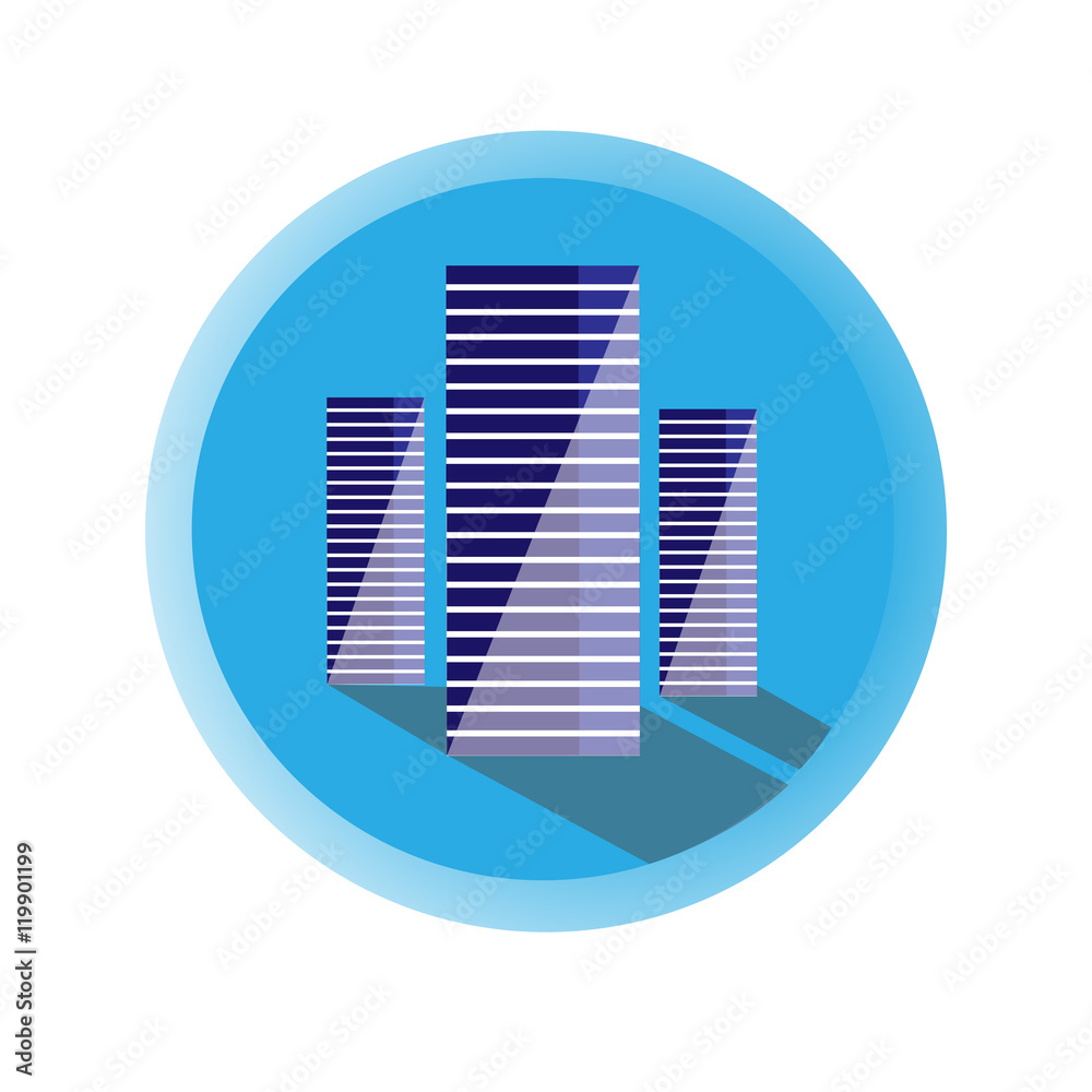 Logo building. Vector