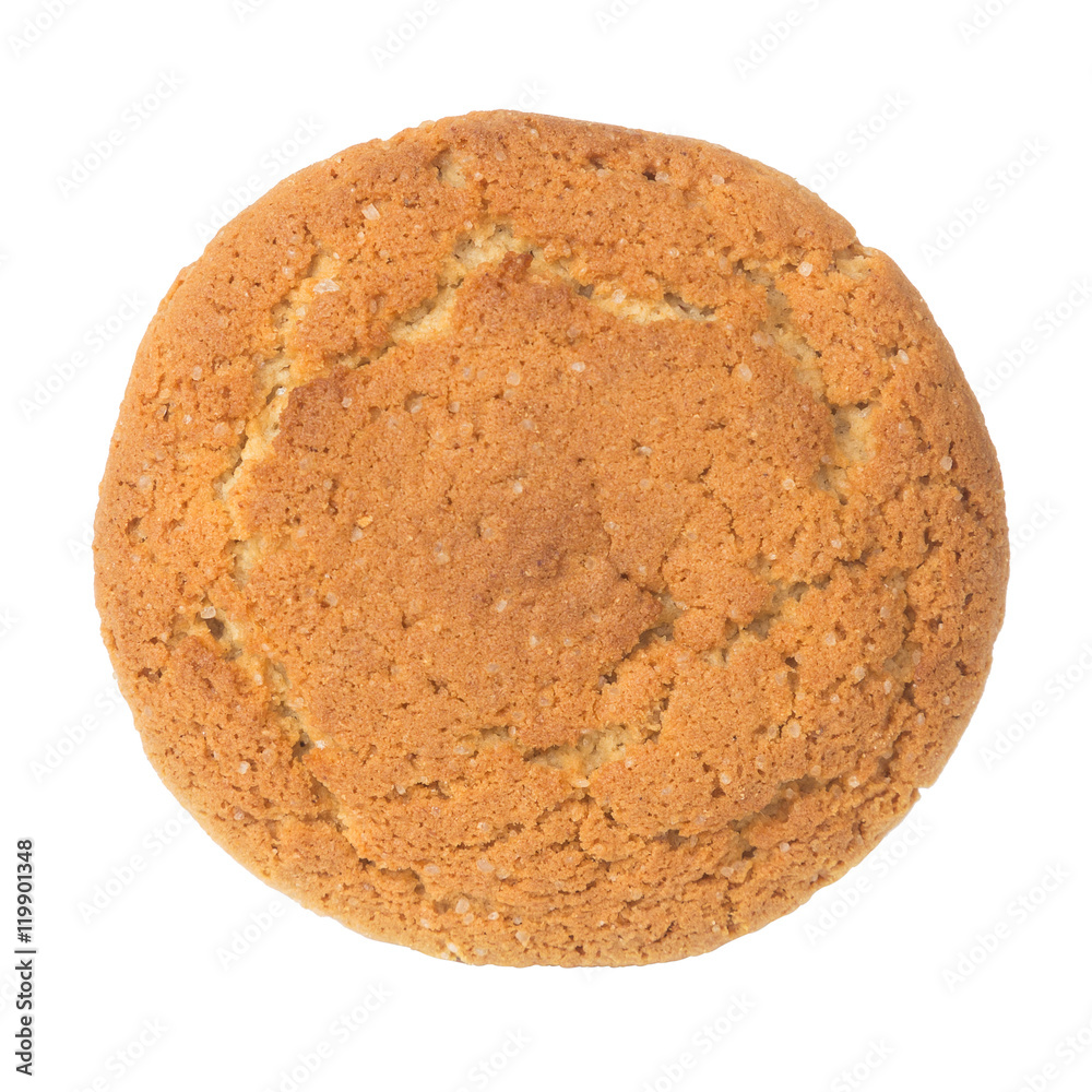 Oat Cookies isolated on white Oat Cookies isolated on white