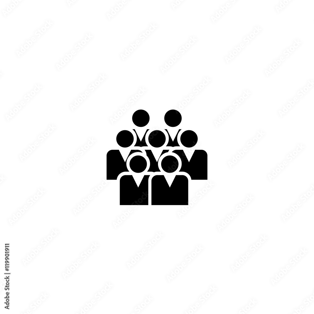 People Icons - Isolated On White Background. Vector Illustration, Graphic Design. For Web, Websites, Print. Business Concept People Icons - Isolated On White Background. Vector Illustration, Graphic Design. For Web, Websites, Print. Business Concept