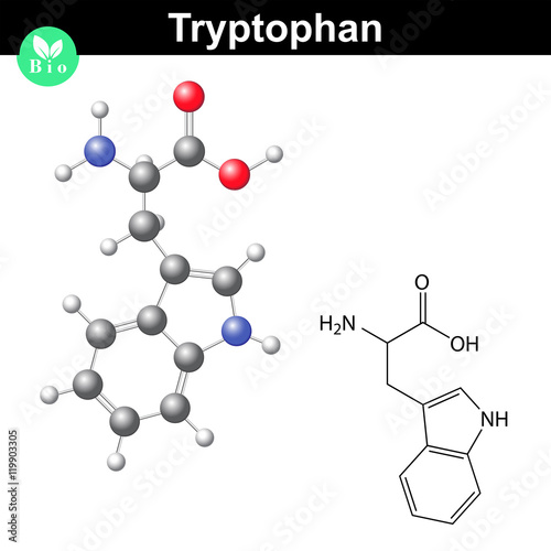 Tryptophan essential amino acid