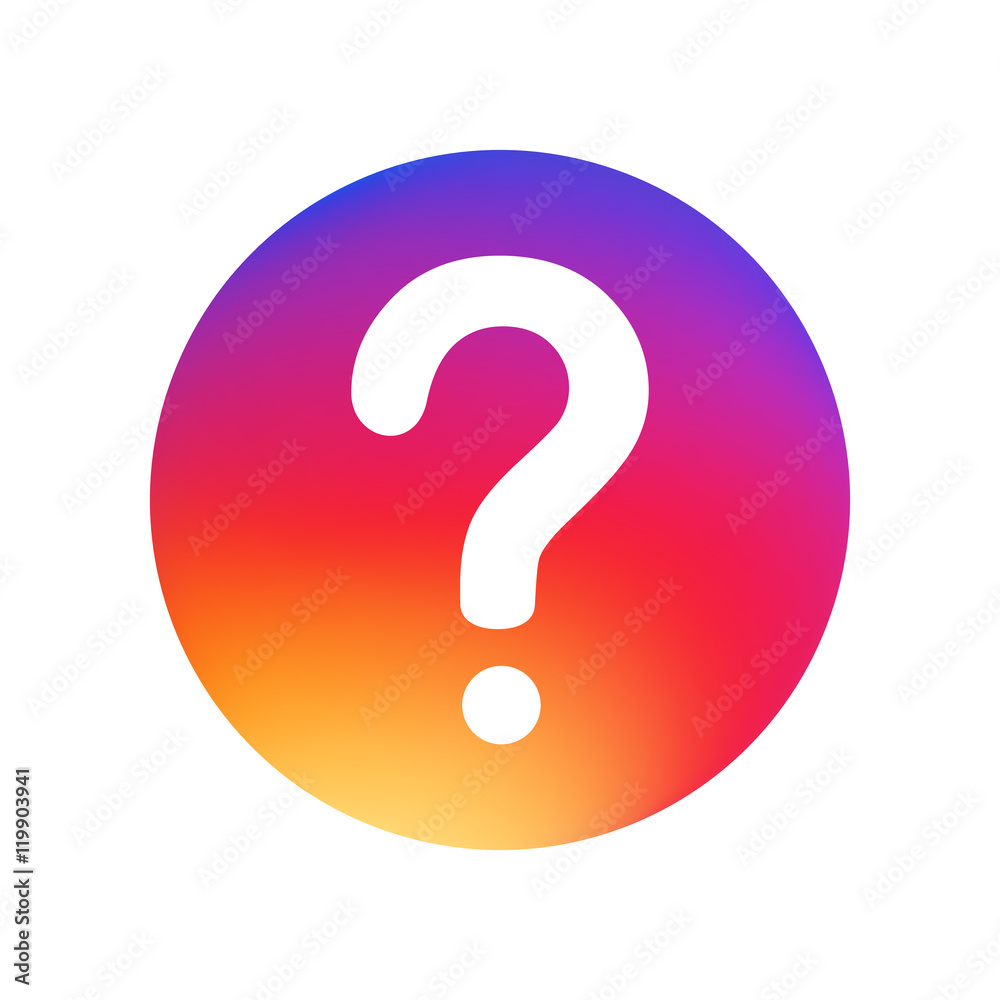 Question mark sign icon, vector illustration. Flat design style with long shadow. FAQ button. Asking questions. Ask for help. Question mark stamp. Need information. Query Question mark sign icon, vector illustration. Flat design style with long shadow. FAQ button. Asking questions. Ask for help. Question mark stamp. Need information. Query
