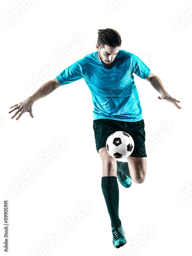 Soccer player Man Isolated © snaptitude