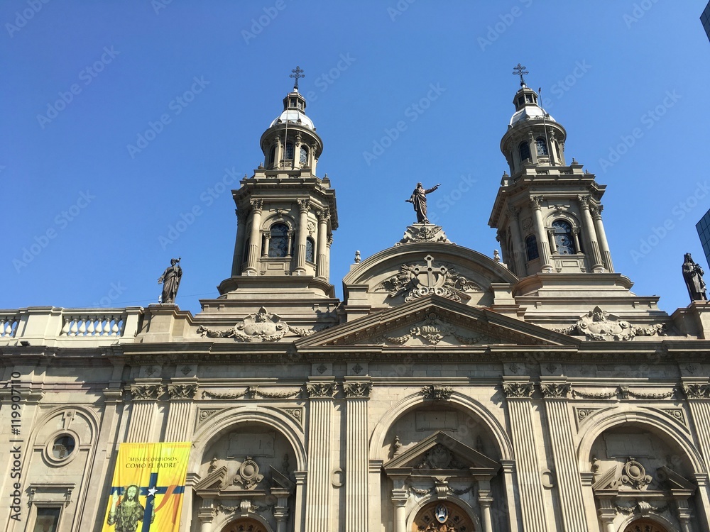 cathedral in Santiago Chile
