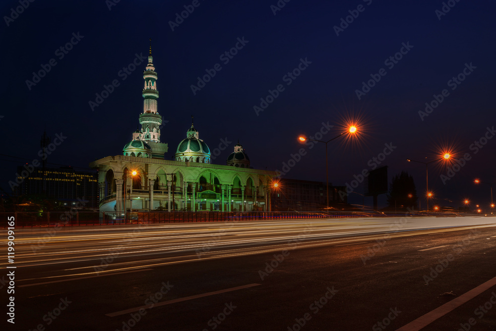 Fototapeta premium Mosque in Thailand.