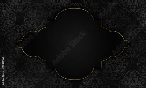 Black invitation