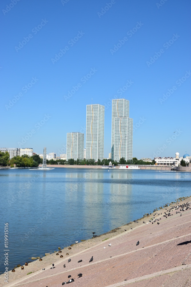 View in Astana, capital of Kazakhstan