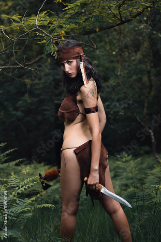Obraz na plátně American indian warrior