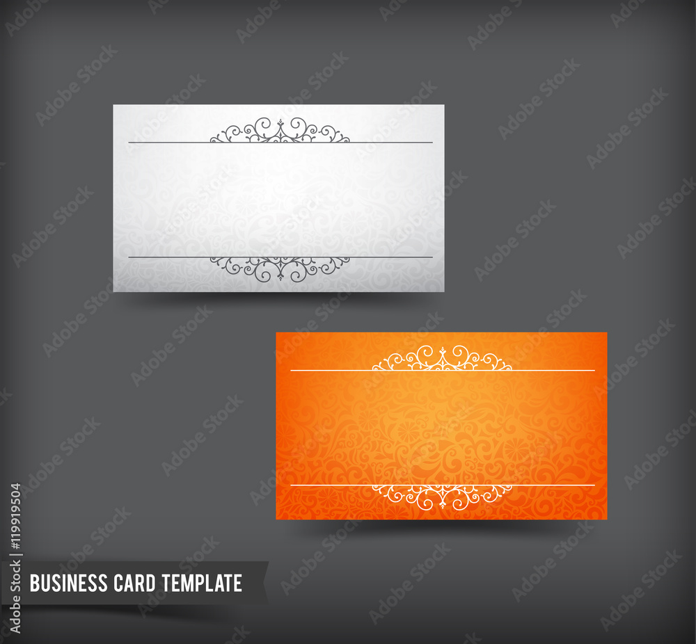 Business Card template set 63