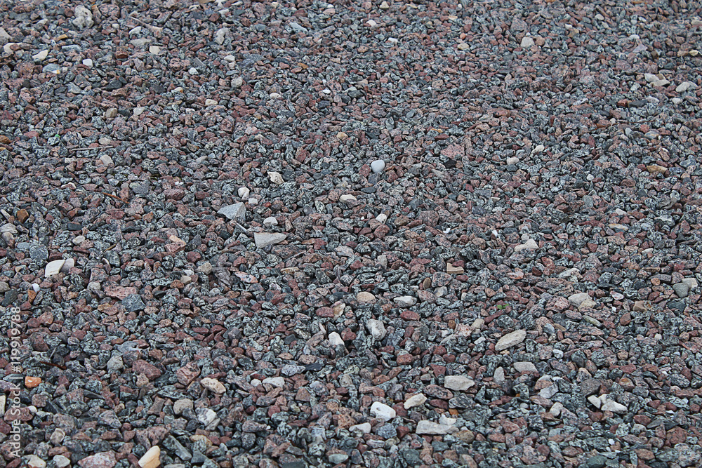 background of scattered gravel stones background of scattered gravel stones