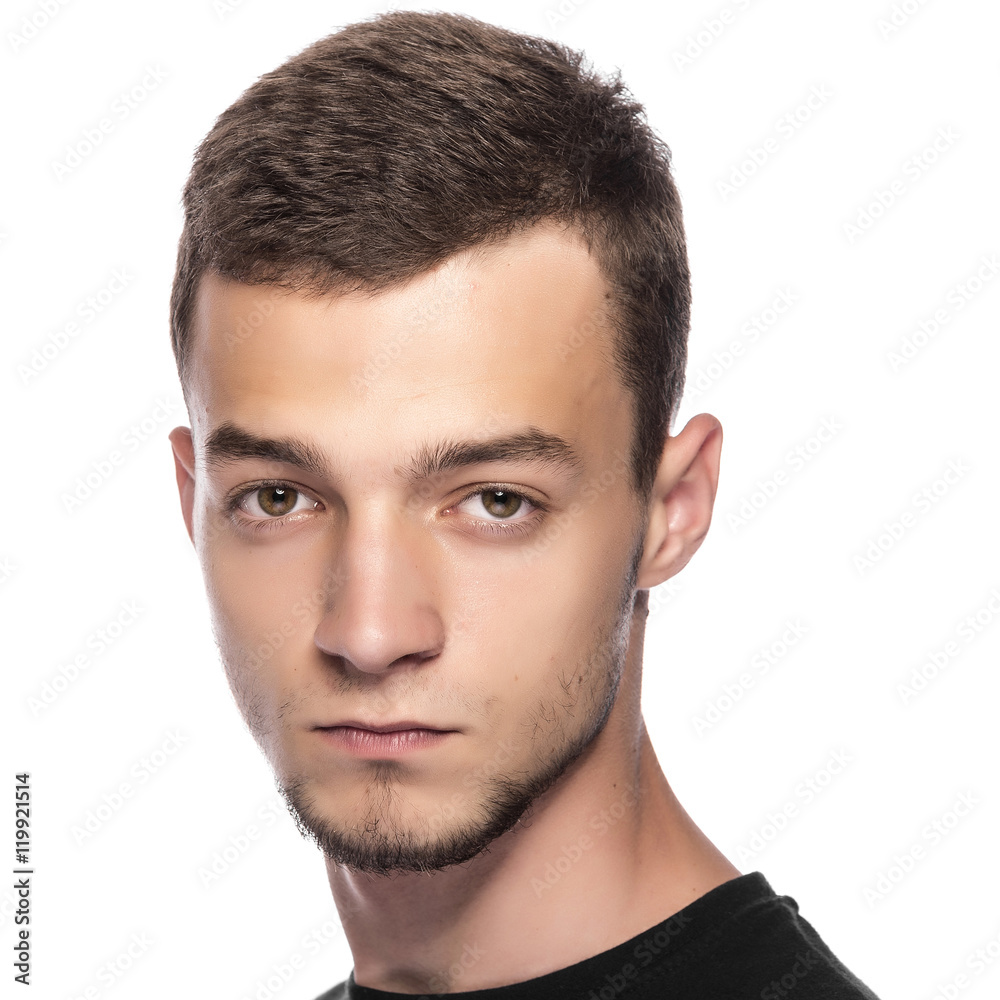 Portrait of an handsome man. Portrait of an handsome man.