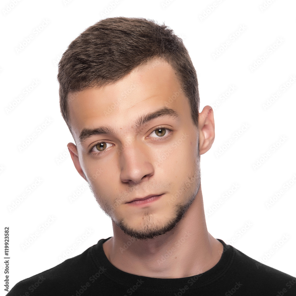 Portrait of an handsome man. Portrait of an handsome man.