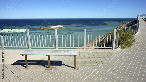 Eagle Bluff, view point near Shark Bay. Western Australia