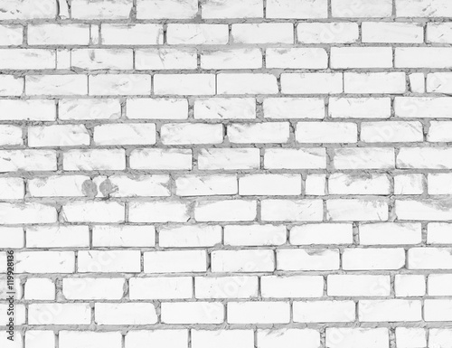 White brick wall