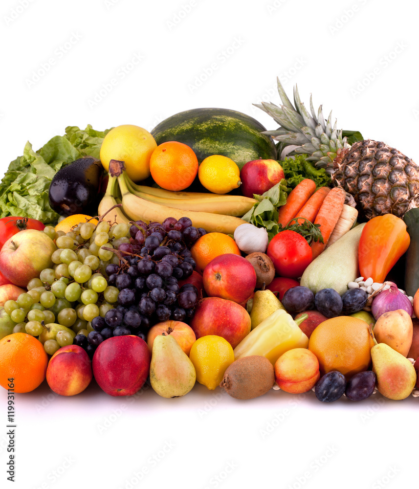 Fruits and vegetables