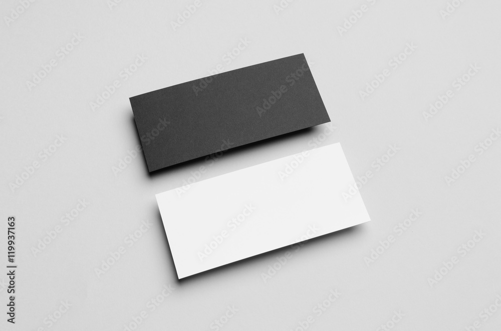 Black & White DL Flyer Mock-Up Black & White DL Flyer Mock-Up