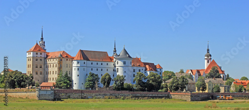 Panorama Torgau an der Elbe (Sachsen) photo