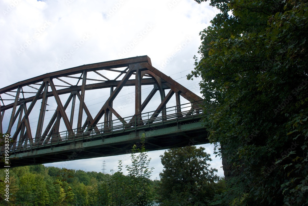 Fachwerkbrücke