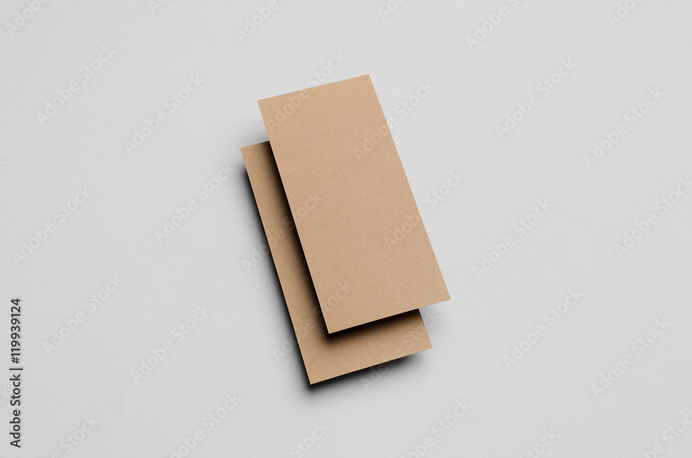 Kraft DL Flyer Mock-Up Kraft DL Flyer Mock-Up