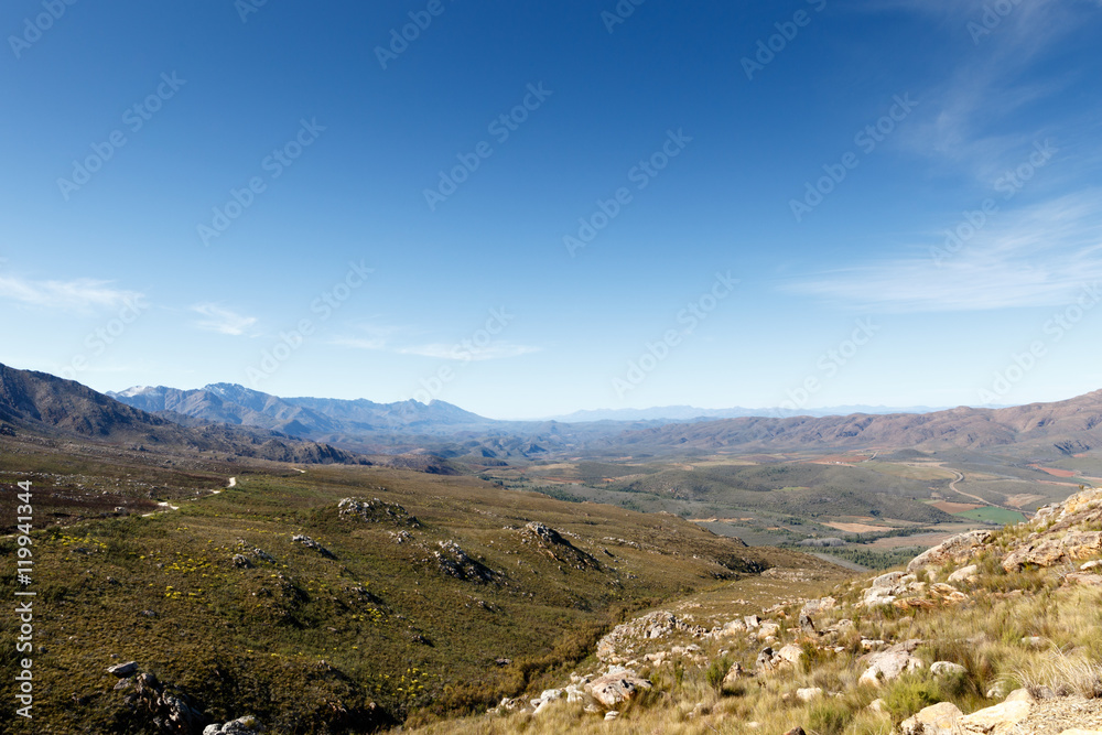 Fototapeta premium Heading Up - Swartberg Nature Reserve
