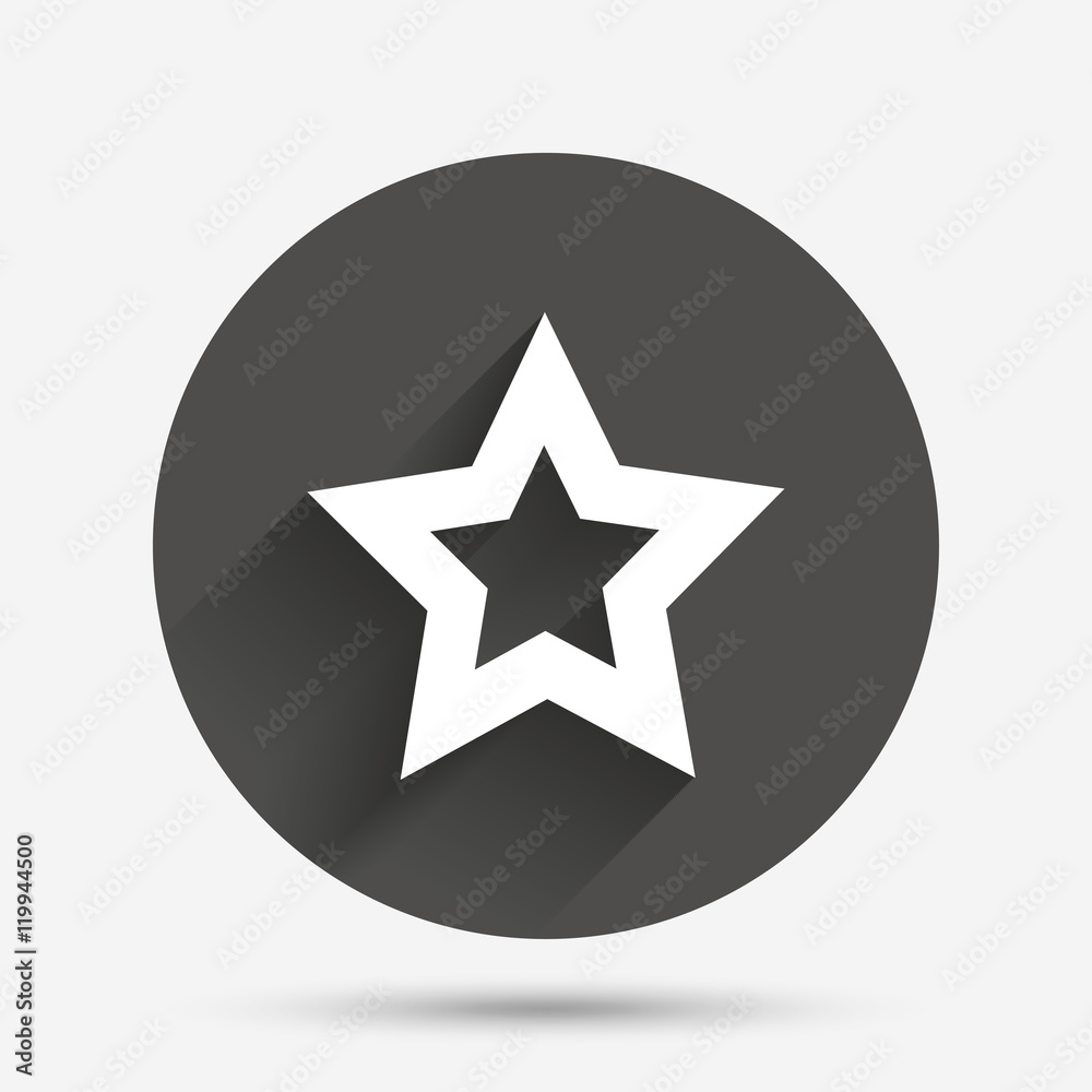 Star sign icon. Favorite button. Navigation Star sign icon. Favorite button. Navigation