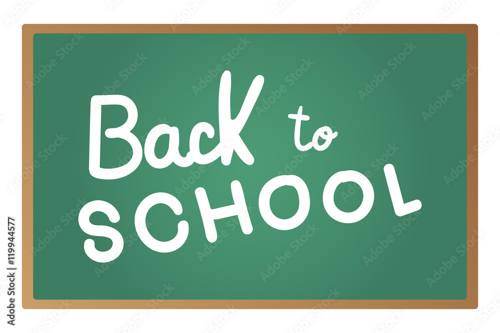 Vector school chalkboard. Back to school hand drawn sketch lettering. Vector school chalkboard. Back to school hand drawn sketch lettering.