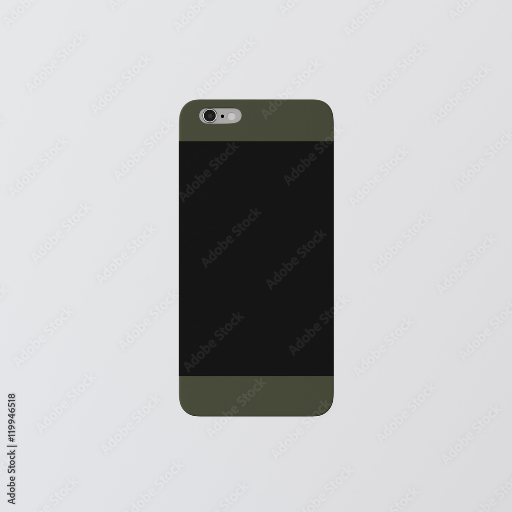 Closeup One Blank Green Clean Template Cover Phone Plastic Case Smartphone Mockup.Generic Design Mobile Back Isolated Empty Background.Ready Corporate Logo Black Label Message.3d rendering. Closeup One Blank Green Clean Template Cover Phone Plastic Case Smartphone Mockup.Generic Design Mobile Back Isolated Empty Background.Ready Corporate Logo Black Label Message.3d rendering.