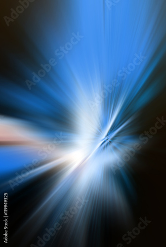 Abstract background in blue, white, black colors