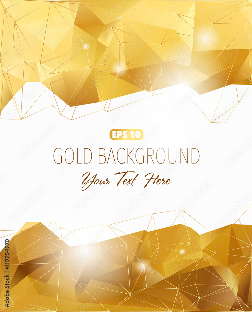 Gold Background Adobe Stock