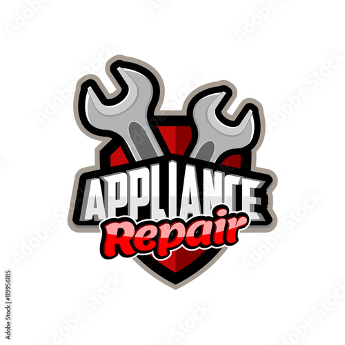 Appliance Repair logo emblem badge