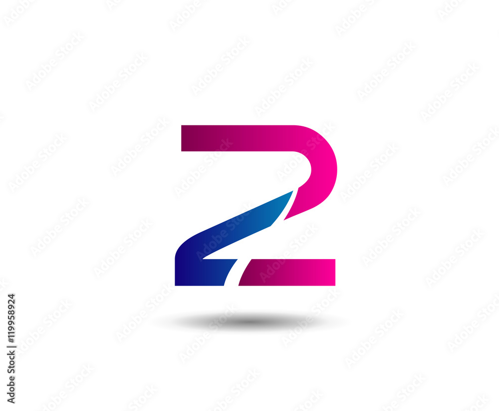 Abstract Number 2 logo Symbol icon
Abstract Number 2 logo Symbol icon