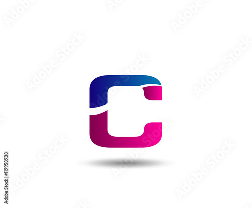 Letter c logo icon design template elements 