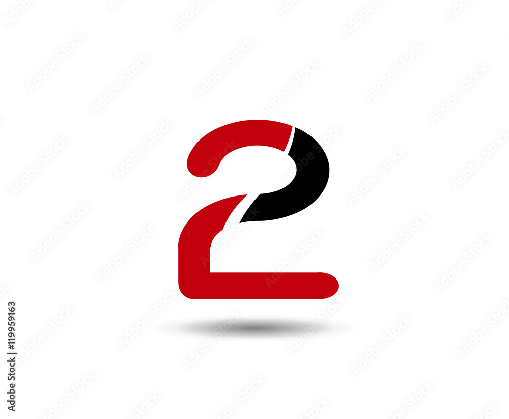 Logo number 2 vector design template
Logo number 2 vector design template