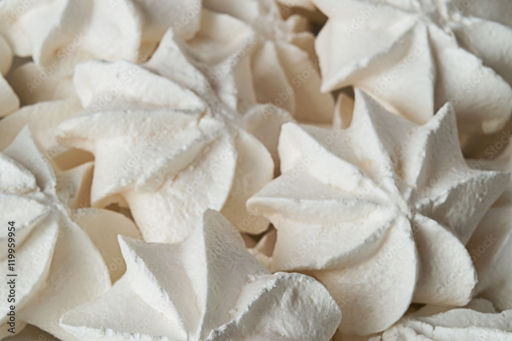 Dessert. White sweet fresh homemade meringue. Dessert. White sweet fresh homemade meringue.