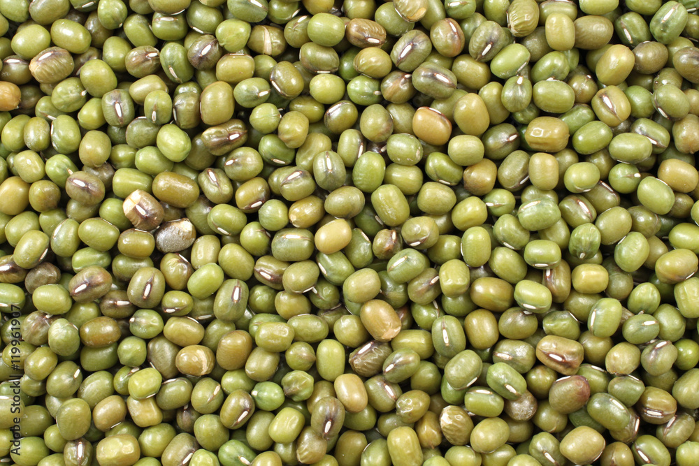 Mung Beans Close Up