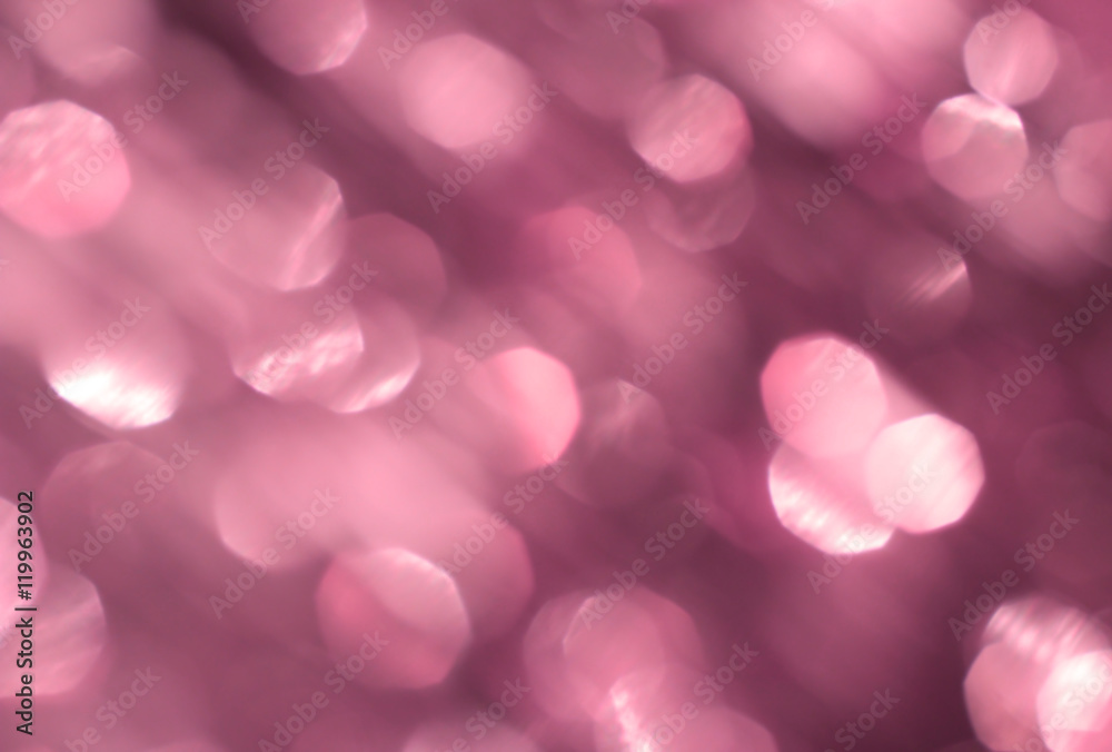 Pastel pink background with bokeh effect