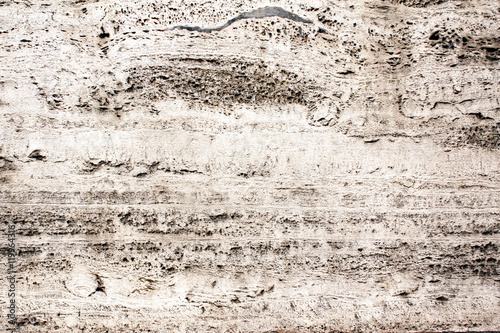 Bilde på lerret Close-up texture of travertine