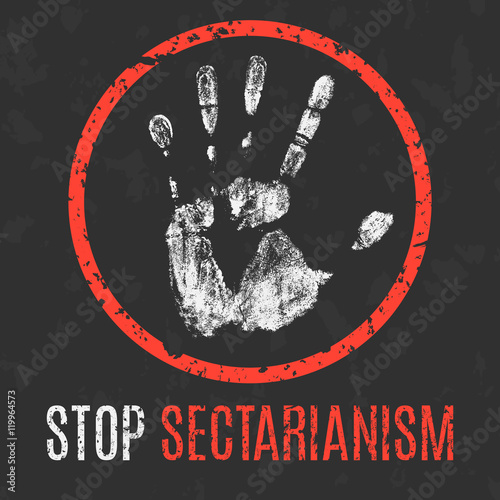 Vector. Global problems of humanity. Stop sectarianism.