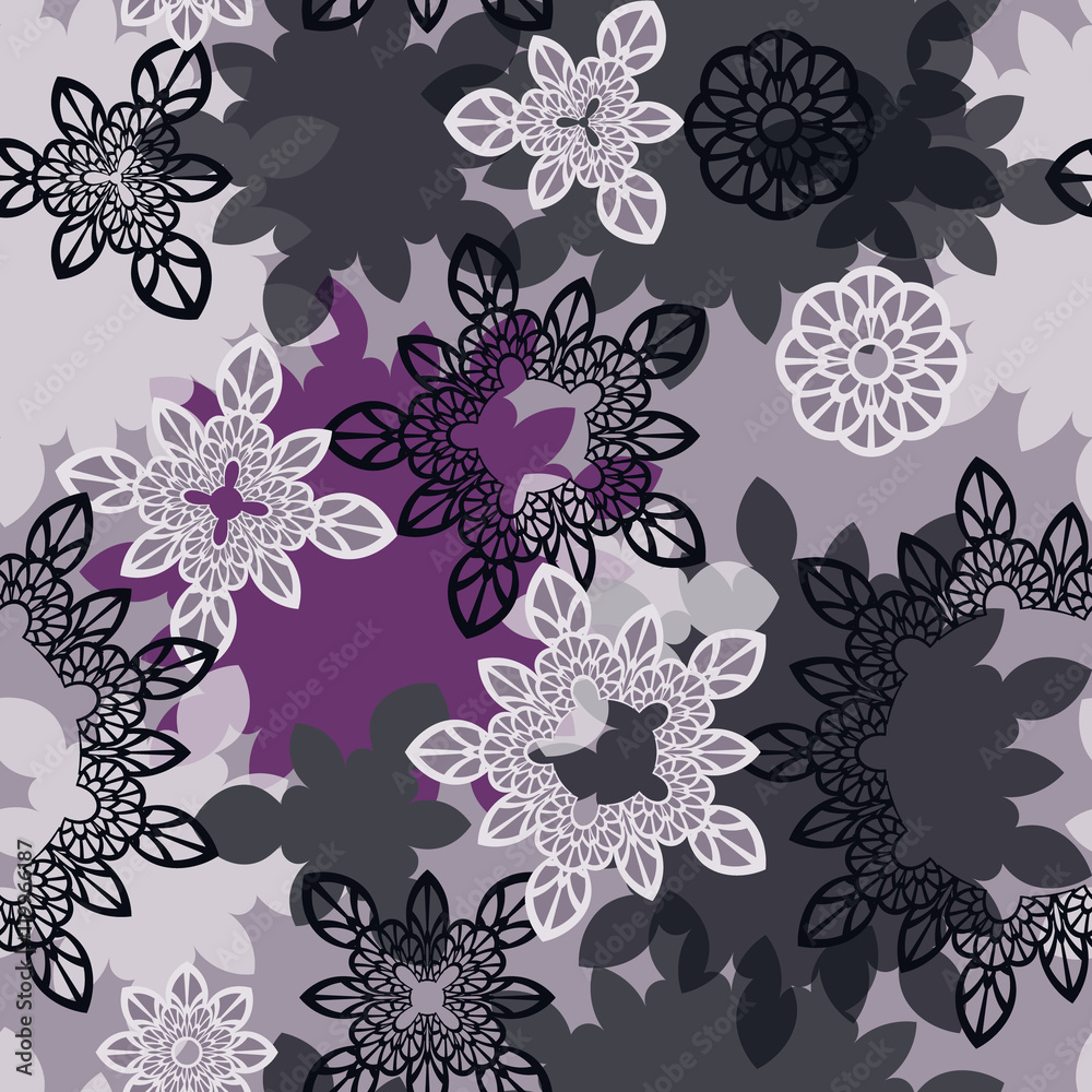 Mandala ornament seamless pattern Mandala ornament seamless pattern