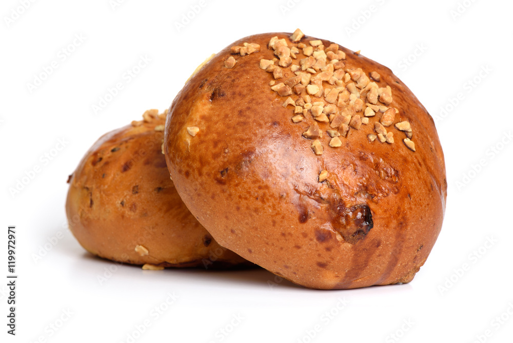 buns isolated on white background buns isolated on white background